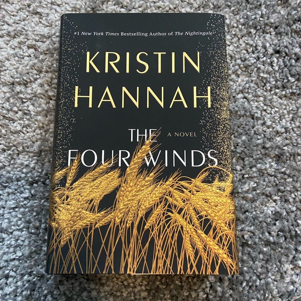 The Four Winds Hardcover - Black with Gold Accents